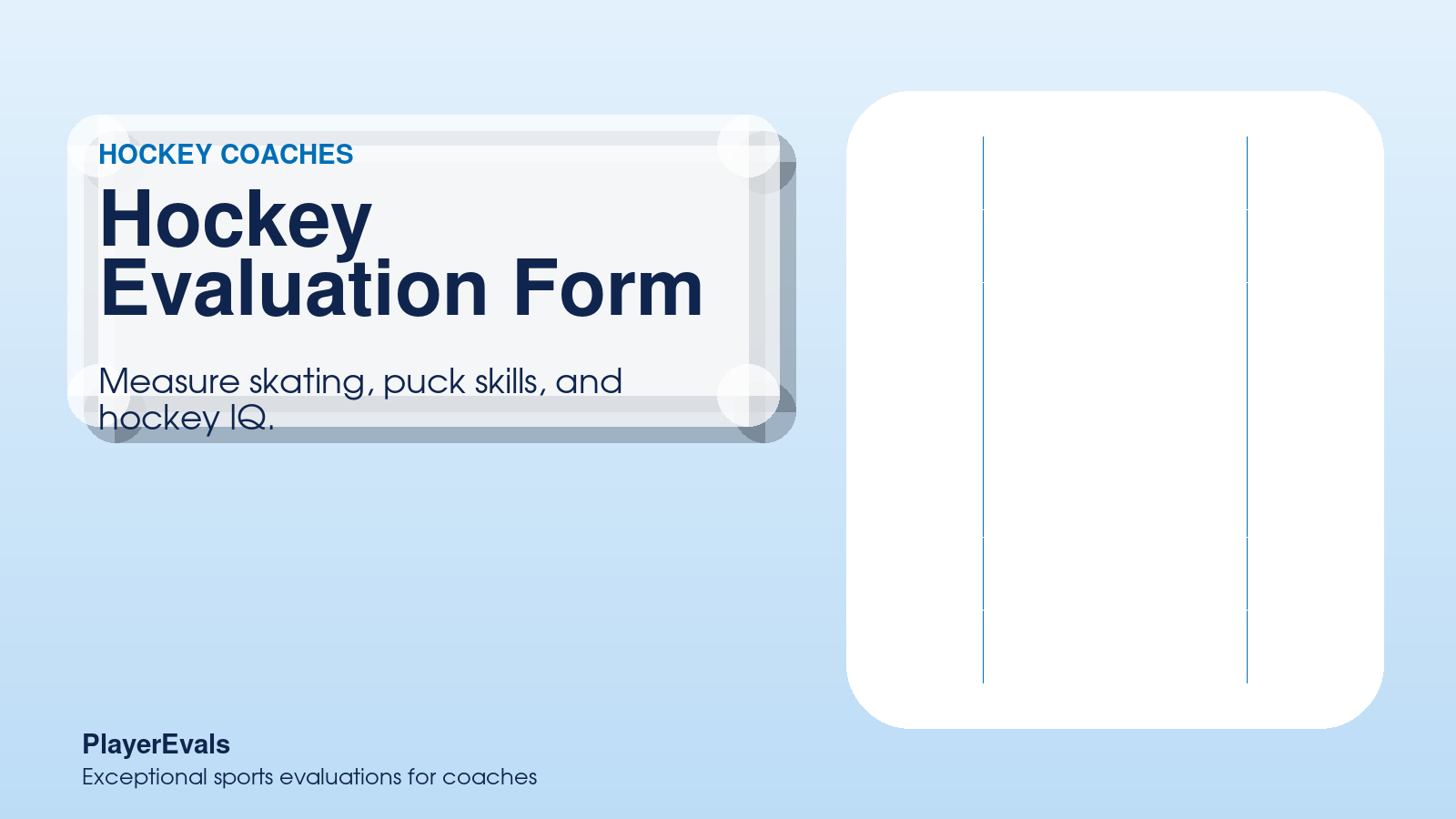 Hockey Evaluation Form featured image